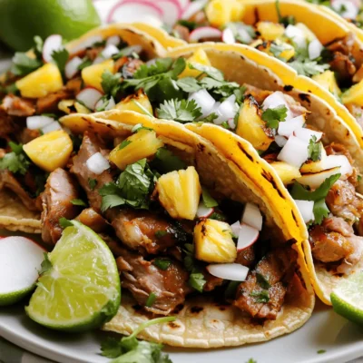 Mouthwatering Tacos Al Pastor Flavorful and Easy Recipe