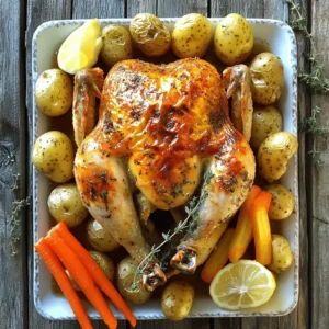 Lemon Thyme Roasted Chicken Flavorful Dinner Recipe