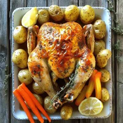 Lemon Thyme Roasted Chicken Flavorful Dinner Recipe