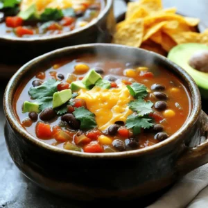 One-Pot Taco Soup Flavorful and Easy Comfort Meal