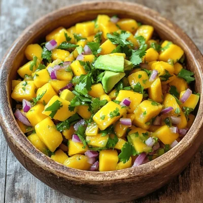 Quick Mango Salsa Fresh and Flavorful Recipe