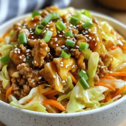 What is Egg Roll in a Bowl? It is a quick and tasty meal that captures the flavors of a classic egg roll, but without the wrapper. You get all the good stuff in a bowl. It's easy to make and fun to eat. To start, gather your ingredients. You will need: - 1 pound ground chicken (or turkey) - 4 cups coleslaw mix (a blend of shredded cabbage and carrots) - 1 tablespoon sesame oil - 2 cloves garlic, finely minced - 1 tablespoon fresh ginger, finely grated - 1/4 cup soy sauce (or tamari for a gluten-free option) - 1 tablespoon rice vinegar - 1 teaspoon honey (or maple syrup for a vegan-friendly alternative) - 2 green onions, thinly sliced - 1 tablespoon sesame seeds - Salt and pepper to taste The first step is to heat the sesame oil in a large skillet over medium-high heat. Once the oil is hot, add the garlic and ginger. Cook them for about 30 seconds. You want them to smell great and turn a little golden. Next, add your ground chicken. Break it apart with a wooden spoon. Cook this for 5 to 7 minutes. You want it to brown and cook all the way through. Now, it's time to add the coleslaw mix. Stir it in and cook for another 3 to 4 minutes. The cabbage will soften but still stay a bit crunchy. While that cooks, mix the soy sauce, rice vinegar, and honey in a small bowl. When the chicken and cabbage are ready, pour this sauce over them. Stir well to coat everything evenly. Season with salt and pepper to your taste. Let it cook for another minute or two so the flavors blend. Finally, take the skillet off the heat and fold in the green onions and sesame seeds. These add great flavor and a nice crunch. You can serve this warm in bowls. For a fun touch, add crispy wonton strips on top. This dish is not only quick but also a great way to enjoy the taste of egg rolls in a fun, new form. For the full recipe, check out the detailed steps I provided earlier. This blog post covered key points about error code 500. We discussed what this error means and its common causes. I shared tips for fixing it, like checking server settings. Remember, server errors can disrupt your work. Staying calm and following steps can help you solve it. By understanding this error, you can prevent future issues and keep your site running smoothly. Keep these tips in mind the next time you see error code 500.