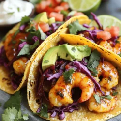 Chili Lime Shrimp Tacos Flavorful and Fresh Delight