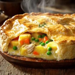 Classic Chicken Pot Pie Hearty and Comforting Dish
