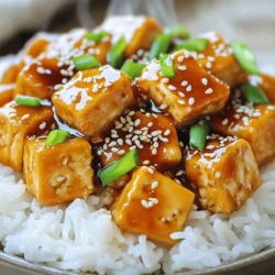 Spicy Honey Garlic Tofu Savory and Simple Recipe