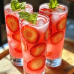To make the Strawberry Dreams Pink Drink, you need the following: - 1 cup fresh strawberries, hulled and sliced - 1/2 cup coconut milk (canned for creaminess or carton for lighter) - 1 cup vanilla almond milk - 1 tablespoon agave syrup or honey (for sweetness) - 1 teaspoon pure vanilla extract - 1/2 cup ice cubes These ingredients create a smooth and tasty drink. The strawberries add a sweet, fruity flavor. Coconut milk gives it a rich texture, while almond milk keeps it light. You can enhance your drink with a few fun garnishes: - Fresh mint leaves for a pop of color and aroma Adding a mint leaf on top makes the drink look fancy and fresh. It also adds a nice scent when you take a sip. You can easily swap some items based on what you have: - Use any berries instead of strawberries for a different flavor. - Swap coconut milk with regular milk or oat milk for a non-coconut option. - Agave syrup can be replaced with maple syrup or sugar if needed. These substitutions keep the drink tasty and fun, even if you change a few things. Enjoy being creative with your ingredients! For the complete recipe, check out the Full Recipe. Start by gathering your ingredients. You need fresh strawberries, coconut milk, vanilla almond milk, and sweetener. - 1 cup fresh strawberries, hulled and sliced - 1/2 cup coconut milk - 1 cup vanilla almond milk - 1 tablespoon agave syrup or honey - 1 teaspoon pure vanilla extract - 1/2 cup ice cubes - Optional: fresh mint leaves Wash the strawberries well. Remove the green tops. Slice them into smaller pieces for easy blending. This will help the strawberries mix well into the drink. Now it’s time to blend! Place the sliced strawberries in your blender. Add the coconut milk, vanilla almond milk, agave syrup or honey, and vanilla extract. Blend on high speed. Stop a few times to scrape the sides. This keeps the mixture smooth. After blending, taste it. If you want it sweeter, add more agave or honey. Blend again briefly. Next, add the ice cubes. Blend until the drink is nice and frothy. This makes your drink cold and refreshing! Pour the Strawberry Dreams Pink Drink into tall glasses. For a fun touch, garnish with mint leaves. This adds color and a fresh smell. Serve right away and enjoy your tasty drink! Sweetness can change with your taste. I like to start with one tablespoon of agave syrup or honey. After blending, taste your drink. If you want it sweeter, add a bit more. Remember, fresh strawberries can also affect the sweetness. Ripe strawberries taste sweeter. Use this to guide your adjustments. Texture is key for any drink. For a creamy Strawberry Pink Drink, use canned coconut milk. It gives a rich feel. If you want something lighter, choose carton coconut milk. Blend until smooth. Stop to scrape the sides for an even mix. Adding ice cubes at the end makes it chilled and frothy. You can boost the flavor with fun extras. Fresh mint leaves add a cool taste and pretty look. You might also try a splash of lemon juice for a zesty kick. If you love coconut, add shredded coconut for texture. These small changes can make your drink special. {{image_4}} If you're looking for dairy-free options, you can easily swap the milk. Use oat milk or soy milk instead of vanilla almond milk. Both choices are creamy and add nice flavor. For the coconut milk, you can stick with canned coconut for richness. If you want a lighter drink, go for carton coconut milk. These alternatives keep the taste fresh and help you enjoy every sip. You can get creative with fruit! Fresh strawberries are great, but you can add other fruits too. In the summer, try peaches or raspberries. In the fall, apples or blackberries work well. You can even mix different fruits for a fun twist. Just make sure to keep the fruit fresh and sweet for the best flavor. Each season brings new fruits to try, making this drink exciting all year long. Want to take your drink up a notch? Add flavor boosters! A pinch of cinnamon adds warmth. You can also mix in a splash of orange juice for a citrusy kick. If you love herbs, fresh basil or mint can brighten up the drink. For an extra sweet touch, add a little more agave syrup or honey. These small changes can make a big difference in taste. Don’t be afraid to experiment! You can store your Strawberry Dreams Pink Drink in the fridge. Use an airtight container to keep it fresh. It stays good for up to two days. The longer it sits, the more the flavors blend. Just give it a good stir before you drink it again. If you want to save some for later, freezing is a great option. Pour the drink into ice cube trays or freezer-safe bags. It can last up to three months in the freezer. When you're ready, just thaw it in the fridge. Blend it again with some fresh ice for a tasty treat. If you have leftovers, think of fun ways to use them. You can mix them into smoothies for added flavor. Pour them over pancakes or waffles for a fruity twist. You can even freeze it for a sorbet-like snack. There are many fun options to enjoy your leftover drink! The Strawberry Pink Drink Copycat is a fun and tasty drink. It’s a mix of strawberries, coconut milk, and vanilla almond milk. This drink is creamy, sweet, and super refreshing. It looks lovely, too. You can sip it on a hot day or enjoy it anytime. Making this drink at home is easy and fun. You will love how simple it is to blend these ingredients into a treat. Yes, you can make this drink ahead of time. Just blend the ingredients as the recipe shows. After blending, keep it in the fridge. It’s best to drink it within 24 hours for freshness. If you wait longer, the ice might melt and make it watery. You can always blend it again if needed. To make larger servings, you can double or triple the recipe. Just keep the same ratios of strawberries, milk, and sweetener. For example, use 2 cups of strawberries and 1 cup of coconut milk if you double it. Blend in batches if your blender is small. This drink is perfect for parties or gatherings with friends. Everyone will enjoy this cool and tasty drink! To sum up, we explored the ingredients for the Strawberry Pink Drink Copycat, including main elements and substitutions. I walked you through step-by-step instructions, from preparation to serving suggestions. We also discussed tips for sweetness, texture, and flavor. I shared variations like dairy-free options and seasonal fruits. Lastly, I covered storage tips for leftovers. Now, with this knowledge, you can create your delicious drink, perfect for any occasion. Enjoy every sip!