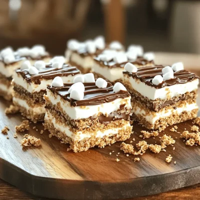 No Bake S’mores Bars Simple and Tasty Treat