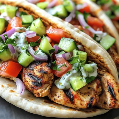 Easy Chicken Gyros Flavorful and Quick Recipe