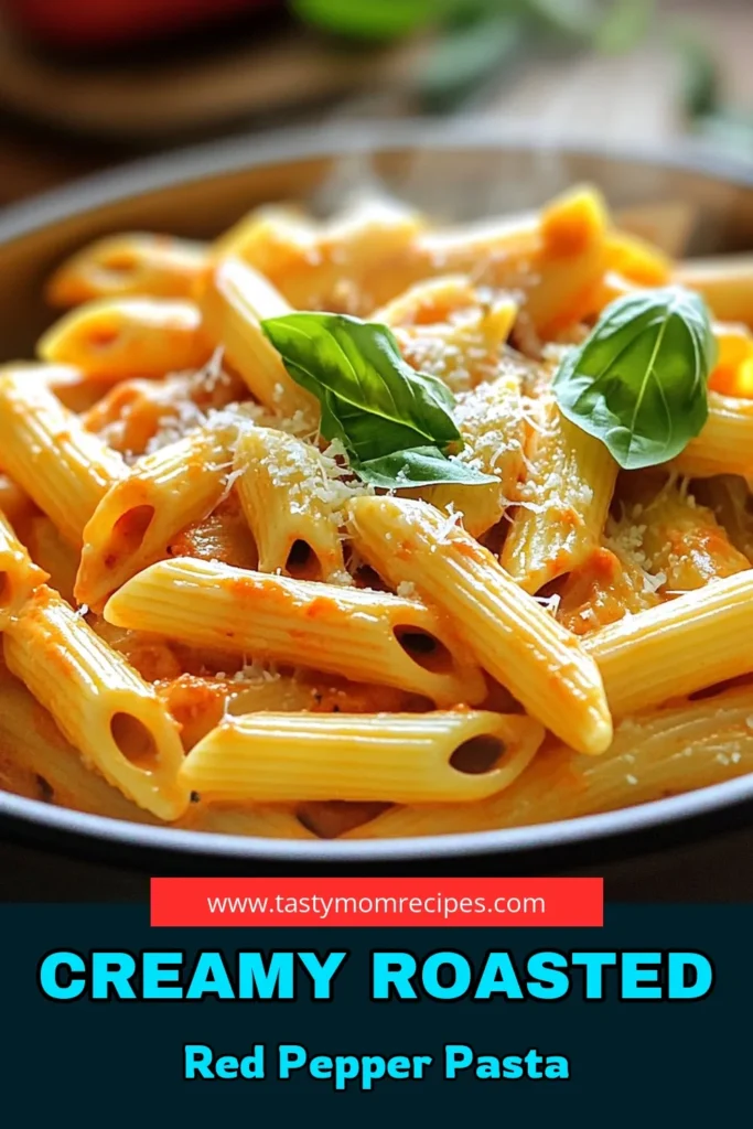 Indulge in the creamy goodness of One-Pot Creamy Roasted Red Pepper Pasta! This simple yet flavorful recipe combines roasted red peppers, garlic, and your choice of cream for a comforting meal that's ready in just 30 minutes. Perfect for busy weeknights or a cozy dinner, this dish serves up deliciousness in every bite. Click through for the full recipe and elevate your pasta game today!