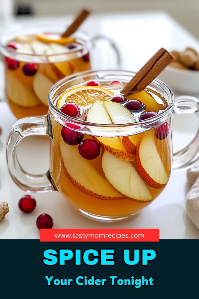 Warm up your chilly evenings with this irresistible Warm Spiced Pear Mulled Cider recipe! This cozy drink combines apple cider, fresh pears, and aromatic spices like cinnamon and star anise for a festive twist. Perfect for gatherings or a quiet night in, this warm cider will wrap you in comfort. Click through to discover how to make this delightful beverage and impress your guests! #MulledCider #SpicedCider #WarmDrinks #FallRecipes