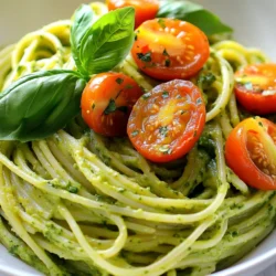 Creamy Avocado Pasta Quick and Healthy Delight