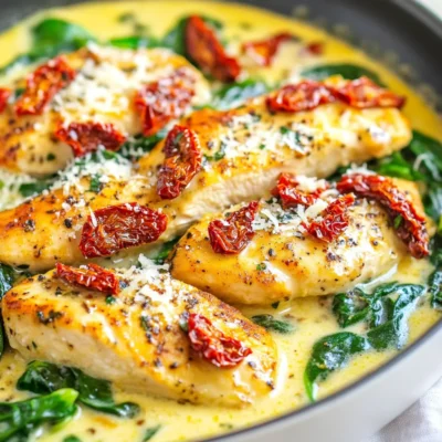 Creamy Sun-Dried Tomato Chicken Skillet Delight