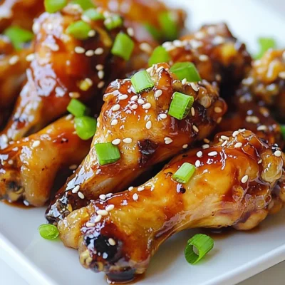 Sticky Pineapple Teriyaki Chicken Wings Delight
