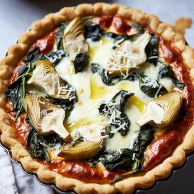 Spinach Artichoke Quiche Flavorful and Simple Recipe