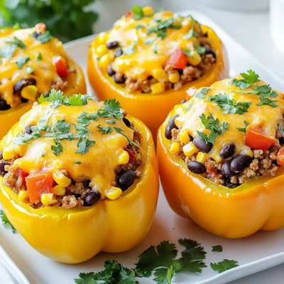 Taco Stuffed Bell Peppers Flavorful and Easy Recipe