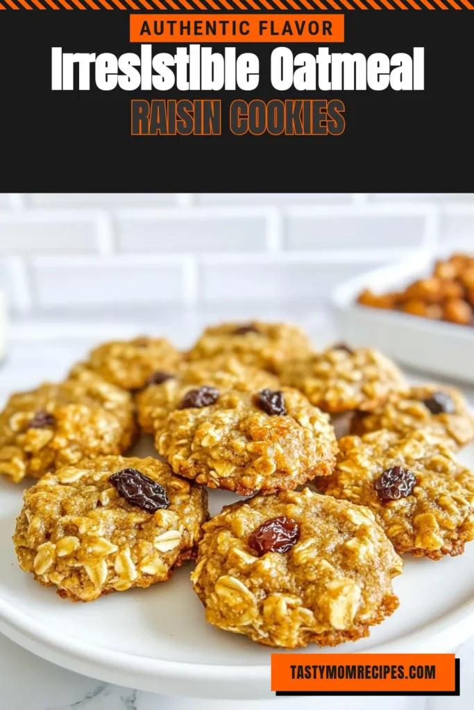 Start your day with delightful oatmeal raisin cookies that double as healthy breakfast cookies! This easy cookie recipe is perfect for busy mornings, combining rolled oats, honey, and optional chocolate chips for a tasty twist. Enjoy homemade breakfast cookies that are nutritious and satisfying. Bake a batch today and enjoy every bite! Don’t forget to save for later! #OatmealRaisinCookies #HealthyBreakfastCookies #EasyCookieRecipe #HomemadeBreakfastCookies