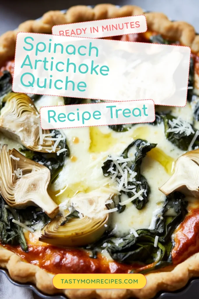 Discover the delightful world of savory quiche with this easy spinach artichoke quiche recipe! Packed with fresh spinach and creamy cheeses, it's a must-try for any artichoke recipe lover. This spinach quiche with cheese is perfect for brunch or a light dinner. Impress your guests with this delicious dish that’s sure to please everyone. Save this recipe for an easy quiche that's bursting with flavor! #SpinachArtichokeQuiche #EasyQuicheRecipes #SavoryQuiche #ArtichokeRecipes