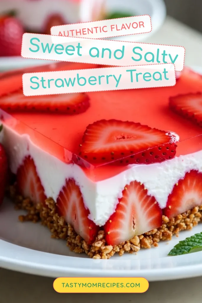 Indulge in this delightful strawberry pretzel dessert that combines a crunchy pretzel crust with a creamy strawberry layer. Our strawberry pretzel delight recipe is a no-bake strawberry dessert that's perfect for any occasion. This easy strawberry dessert features luscious cream cheese and fresh strawberries, creating a refreshing treat. Get the recipe now and impress your guests! Save this for later! #strawberrypretzeldessert #easystrberrydesserts #nobakestrawberrydessert #strawberrypretzeldelightrecipe