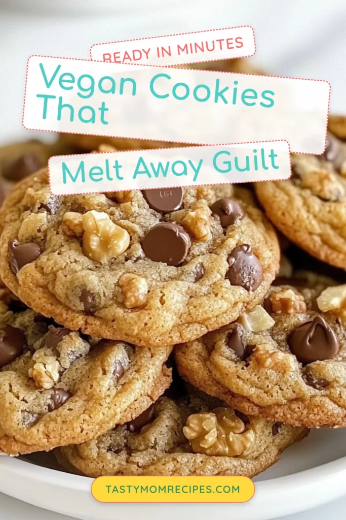 Indulge in these delicious vegan chocolate chip cookies made with almond flour for a delightful twist! This easy vegan baking recipe is not only a dairy-free cookie recipe but also a healthy vegan dessert you can enjoy guilt-free. Perfect for any occasion, these almond flour chocolate cookies are a must-try! Bake a batch today and transform your snacking! Don't forget to save this recipe! #VeganDessert #HealthyBaking #DairyFree #VeganCookies