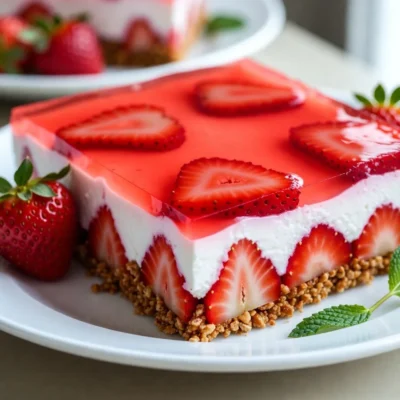 Strawberry Pretzel Salad Delightful Layered Treat