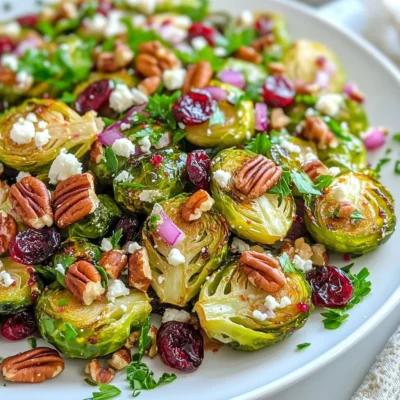 Cranberry Pecan Brussels Sprout Salad Simple Delight